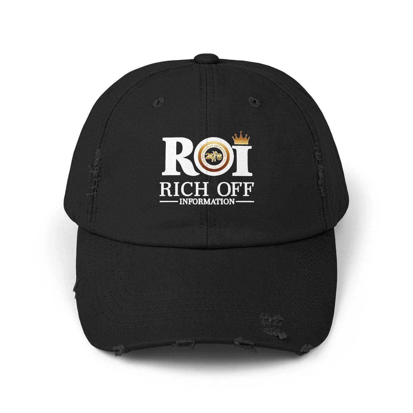 Unisex Distressed Cap