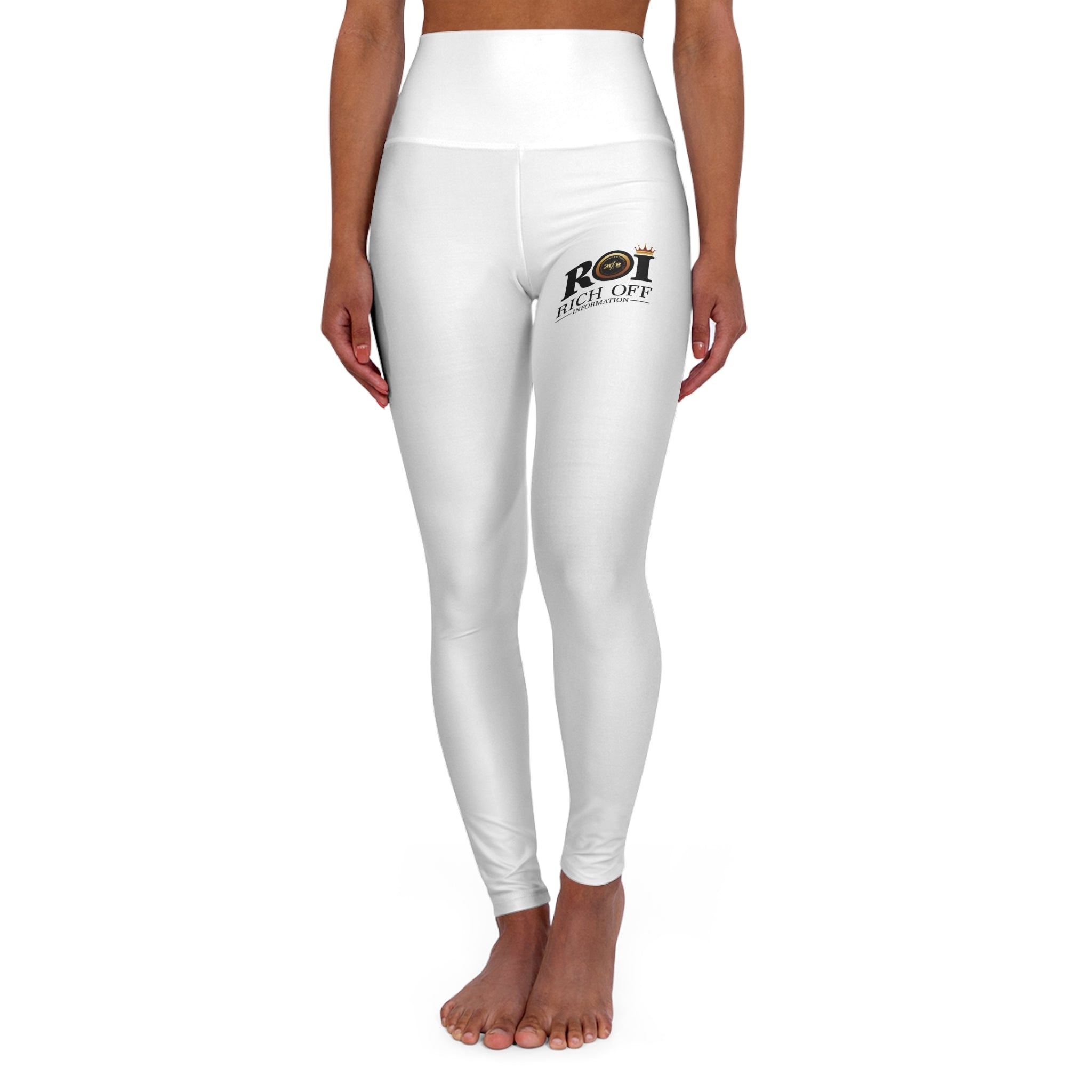 High Waisted Yoga Leggings (AOP)