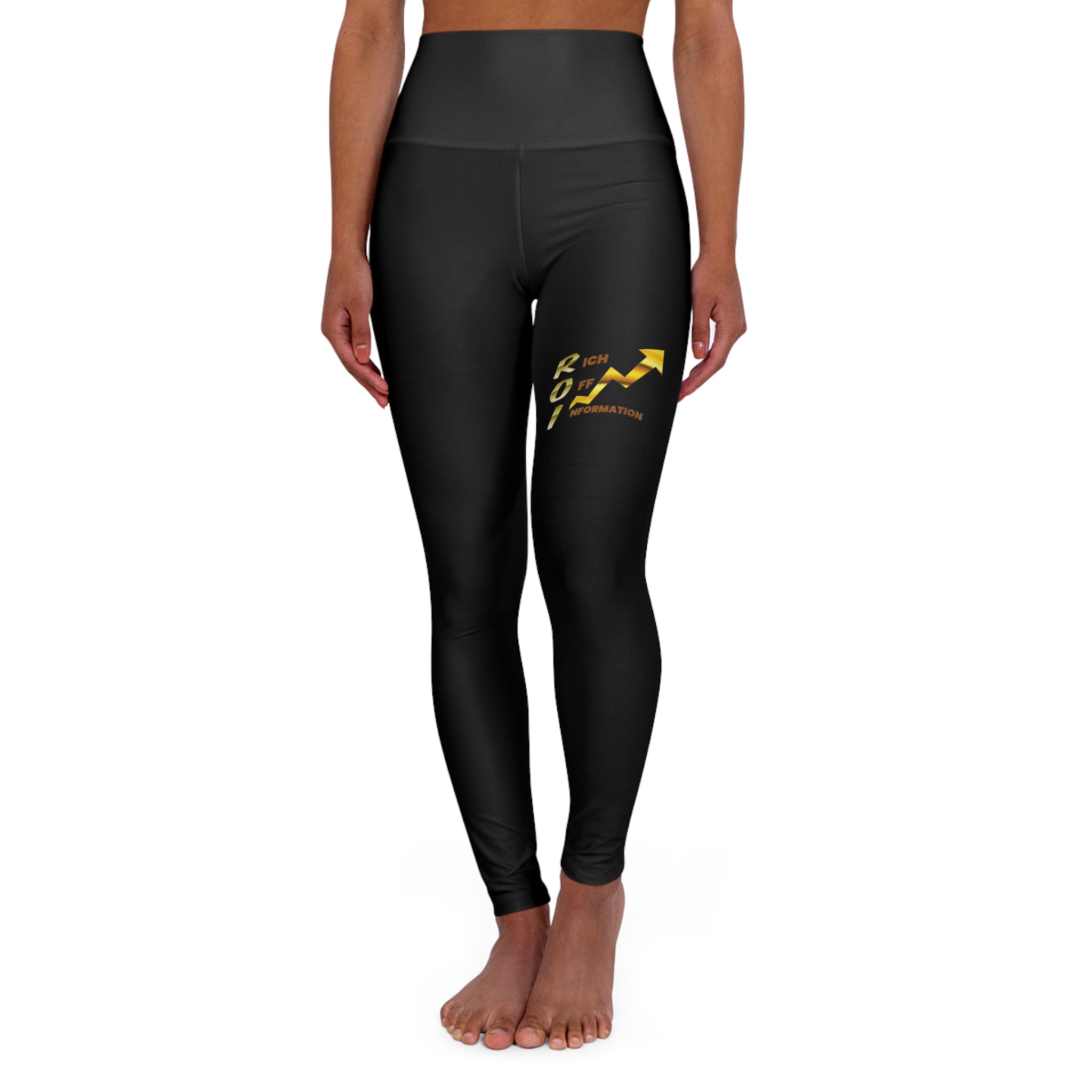 High Waisted Yoga Leggings (AOP)